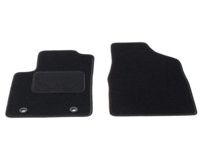Automatten voorzijde - zwart stof - Ford Ka 2008-2016