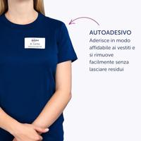 Naambadge etiket Avery L4785-20 80x50mm 200 etiketten | 5 stuks - thumbnail