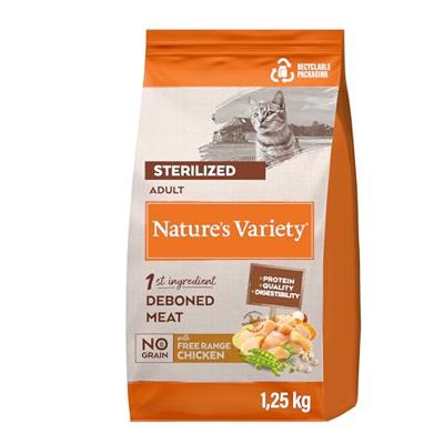 NATURES VARIETY SELECTED STERILIZED FREE RANGE CHICKEN