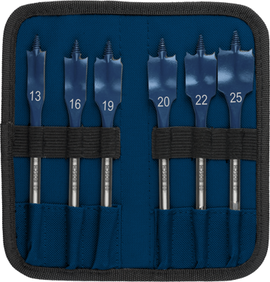 Bosch Accessoires EXPERT Speedborenset Self Cut Speed | 6-delig | 13, 16, 19, 20, 22, 25 mm - 2608902109