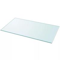 VidaXL Tafelblad van gehard glas 1200x650 mm rechthoekig - thumbnail