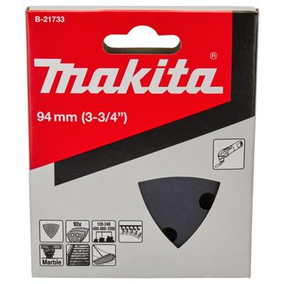 Makita Accessoires Schuurvel K120/K240/K400/K600/K1200 Black Velcro - B-21733 - B-21733