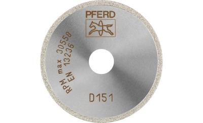 PFERD TOOLS 68405025 D1A1R 50-1,4-10 D 151 GAD Diamanten doorslijpschijf Diameter 50 mm Boordiameter 10 mm Duroplast, Glas, Hardmetaal, Schurende materialen, PFERD TOOLS 68405025 D1A1R 50-1,4-10 D 151 GAD Diamanten doorslijpschijf Diameter 50 mm Boordiameter 10 mm Duroplast, Glas, Hardmetaal, Schurende materialen,