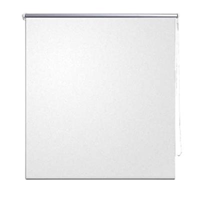 VidaXL Rolgordijn verduisterend 140 x 175 cm wit