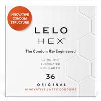 Lelo HEX Condooms ( Doosje 36 Stuks) - thumbnail