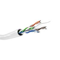 CAT 6 U/UTP kabel op rol - 305m - Patch - CCA - CPR - UTP Kabel - Ethernet kabel - Internetkabel - Wit - thumbnail