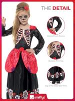 Dia De Los Muertos Meisje Kostuum - thumbnail