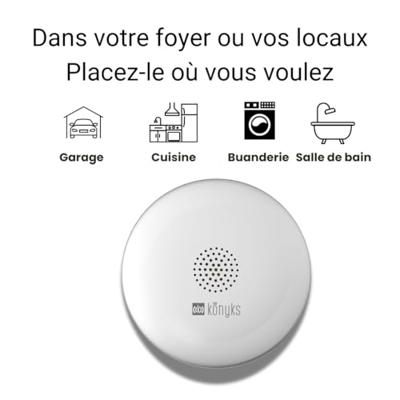 Waterlek- en overstromingsdetector - KONYKS - Osafe - Verbonden - WiFi - 2,4 GHz
