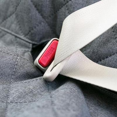 KONG 2-in-1 Autodeken Bench Seat Cover en Hangmat, antraciet-rood