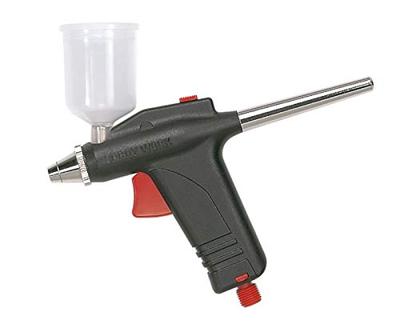 Tamiya Spray-Work Basic Single action Airbrush pistool Mondstuk-Ø 0.3 mm