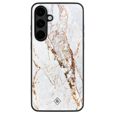 Samsung Galaxy S25 FE hoesje - Marmer goud