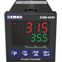 Emko ESM-4430.1.20.0.1/01.02/0.0.0.0 2-punt, P, PI, PD, PID Universele regelaar Pt100, L, J, K, R, S, T, B, E, N, C -200 tot 1700 °C Relais 5 A, SSR (l x b x - thumbnail