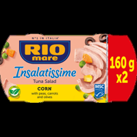 Rio Mare Insalatissime Mais 2x160g MSC bij Jumbo - thumbnail