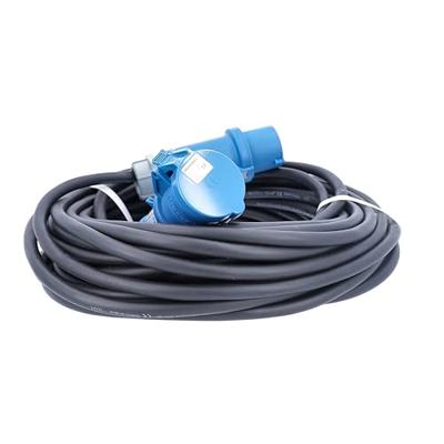 AS Schwabe 63282 Stroom Verlengkabel 32 A Zwart 25 m H07RN-F 3G 6 mm²