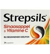 Strepsils Sinaasappel & Vitamine C Zuigtabletten - thumbnail