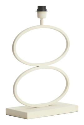 Light & Living Tafellamp 'Stelius' 42cm, kleur Crème (excl. kap) Light & Living Tafellamp 'Stelius' 42cm, kleur Crème (excl. kap)