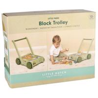 Little Dutch Little Farm blokkenkar - thumbnail