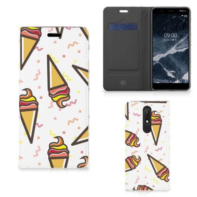 Nokia 5.1 (2018) | Flip Style Cover | Icecream