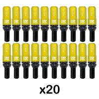 Schroevenkit OMP OMPS09971209 28 mm Geel M12 x 1,25 - thumbnail