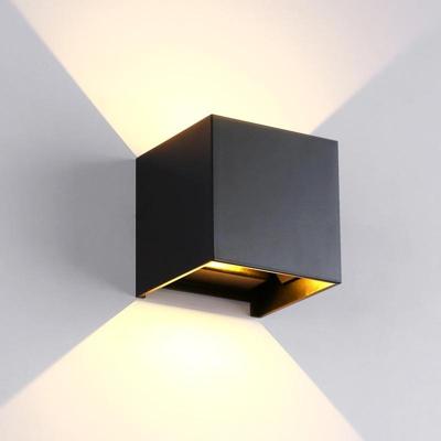 6W licht vorm verstelbare aluminium shell COB LED Wall Light IP65 waterdichte kubieke vorm outdoor en indoor decoratief licht voor woonkamer slaapka