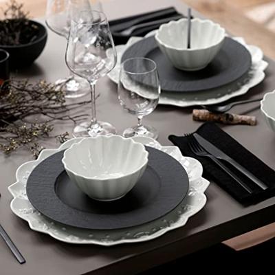 Villeroy & Boch Manufacture Rock Ontbijtbord porselein 22 cm - thumbnail