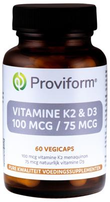 Vitamine K2 100 mcg & D3 75 mcg