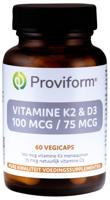 Vitamine K2 100 mcg & D3 75 mcg - thumbnail