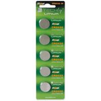 Techly 307063 lithium-knoopcellen CR2032 (set van 5 stuks) - thumbnail
