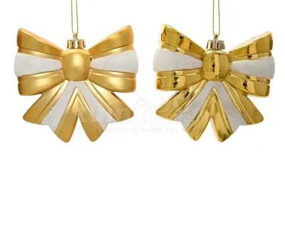 Strik kunststof d12h12 cm goud a2 Decoris - Decoris Strik kunststof d12h12 cm goud a2 Decoris - Decoris