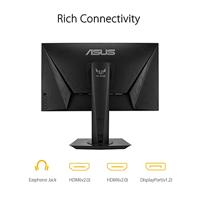 ASUS TUF Gaming VG259QM Gamer Esport 24,5 Inch FHD - IPS-Plaat - 280 Hz - 16:9-1920 x 1080-400 Cd/m² - Display Port & 2 x HDMI - Nvidia G-Sync - Extreme Low Motion Blur - Hdr 400. 0. - thumbnail