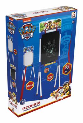 Dubbelzijdig krijtbord The Paw Patrol 37 x 32 x 98 cm - thumbnail