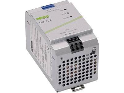 WAGO 787-722 DIN-rail netvoeding 24 V/DC 5 A 120 W Aantal uitgangen:1 x Inhoud 1 stuk(s)