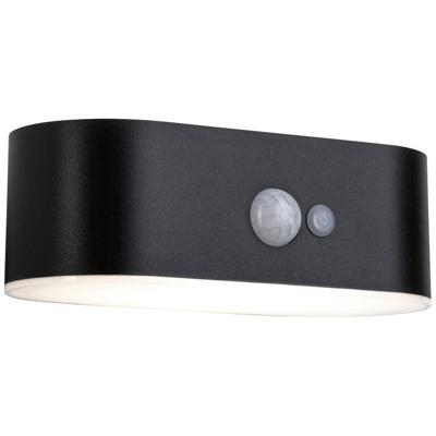 Paulmann 94571 Ayda Wandlamp op zonne-energie 5.5 W Warmwit Zwart
