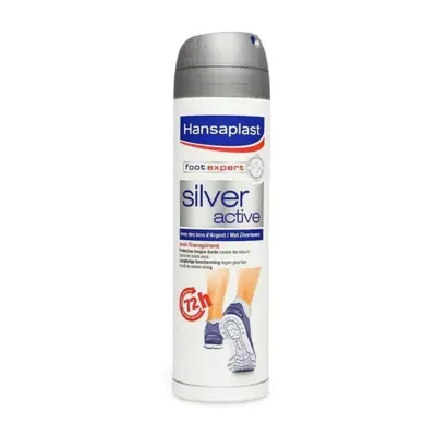 Hansaplast Silver Active Anti-Transpirant Voetspray 150ml