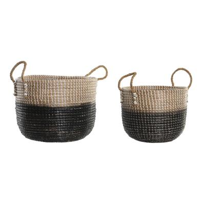 Mandenset DKD Home Decor Natuurlijk Grijs Zeegras (41 x 25 x 42 cm) (2 Onderdelen) Mandenset DKD Home Decor Natuurlijk Grijs Zeegras (41 x 25 x 42 cm) (2 Onderdelen)