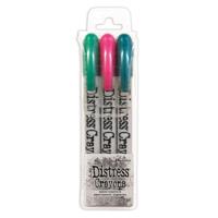 Ranger Ink Ranger • tim holtz distress pearl crayons holiday set 4 - thumbnail