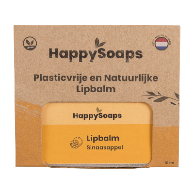 HappySoaps Sinaasappel Lippenbalsem 10ml HappySoaps Sinaasappel Lippenbalsem 10ml