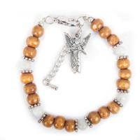 Edelsteen Armband Maansteen Engelen Armband - Gabriel - thumbnail