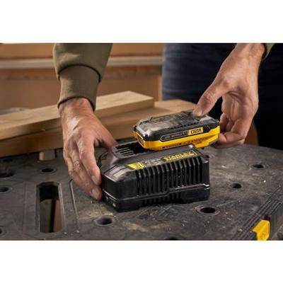 Stanley FATMAX V20 18V 4A Snellader SFMCB14 Stanley FATMAX V20 18V 4A Snellader SFMCB14