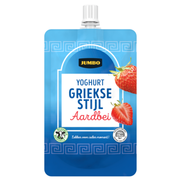 Jumbo Yoghurt Griekse Stijl Aardbei 200 g