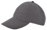 Niltons pet Promo junior 56 cm katoen donkergrijs one size - thumbnail