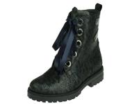Simone Mathieu Simone Mathieu meisjes Biker boot, met veter en rits - thumbnail