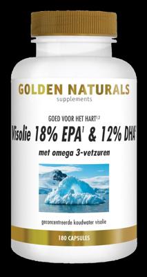 Golden Naturals Visolie 18% EPA 12% DHA 180 Softgels Golden Naturals Visolie 18% EPA 12% DHA 180 Softgels