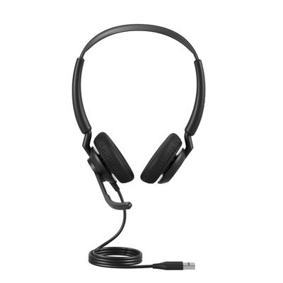 Jabra Engage 50 II On Ear headset Kabel Stereo Zwart Telefoon - thumbnail