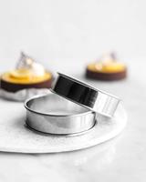 Patisse flanringen set van 4 8 cm rvs - thumbnail