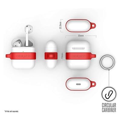 Catalyst Minimalist Case AirPods 1 / AirPods 2 Flame Red