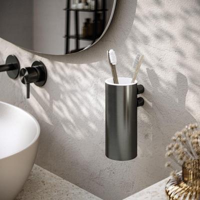 Hotbath Bekerhouder Archie Geborsteld Gunmetal PVD