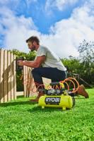 Ryobi Accu-Compressor groot,18V - thumbnail