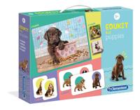 Clementoni spellendoos Edukit 4-in-1 puppies junior 36 x 26 cm - thumbnail