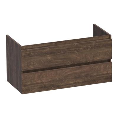 Brauer Joy - Onderkast - 100 cm - met 2 Softclose Lades Greeploos en 1 Sifon Uitsparing - Grove